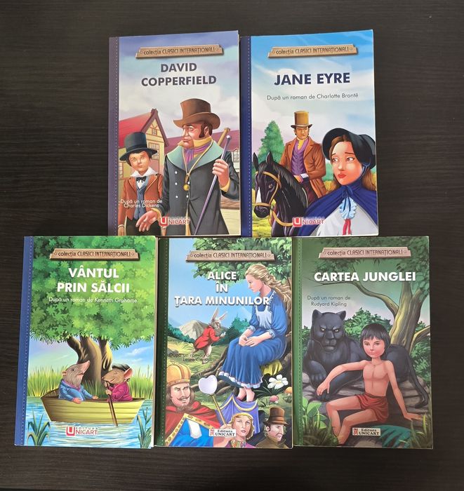 Set 5 cărți pentru copii – clasici internaționali