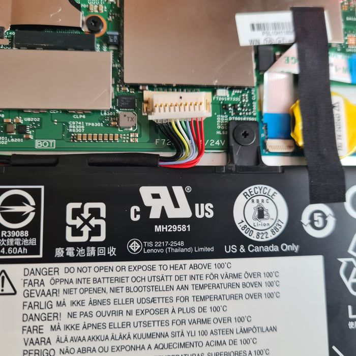 Tableta lenovo thinkpad p00065A defecta