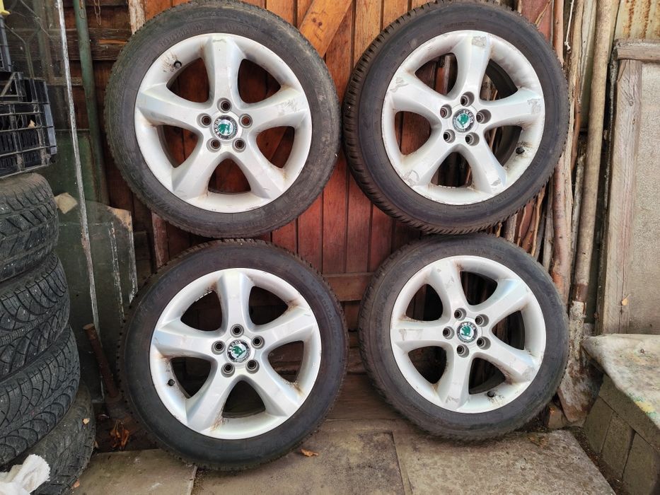 Джанти 15 ки оригинални Шкода, ваг