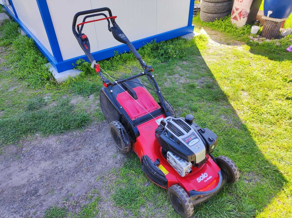 Бензинова самоходна косачка Alko 2018г Briggs&Stratton 875series 190cm 4,5кс 4t 50см 42кг с кош