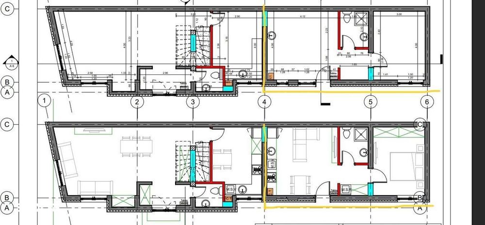 Studio in Vila , Centrala Proprie , Totul Nou L354