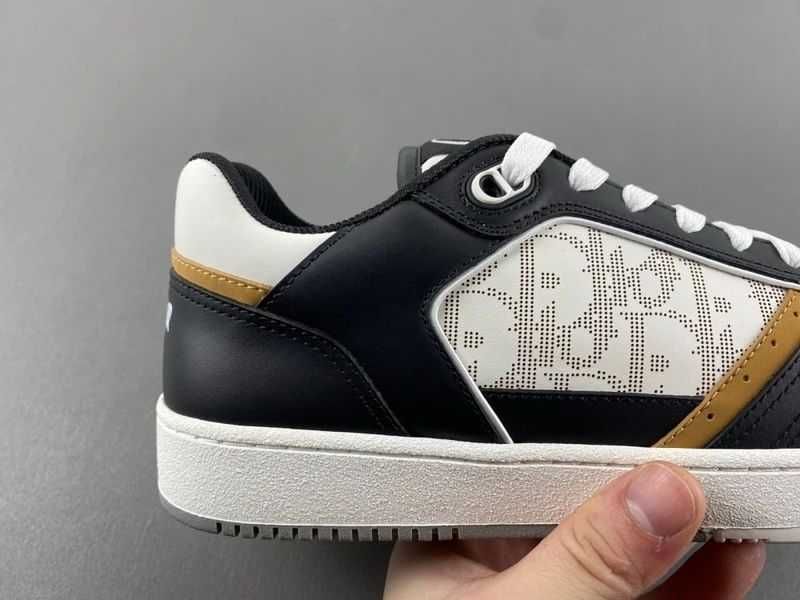 Dior B27 Low Black White Beige Oblique Galaxy