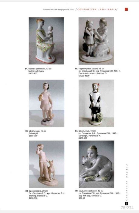 Каталог фарфора.