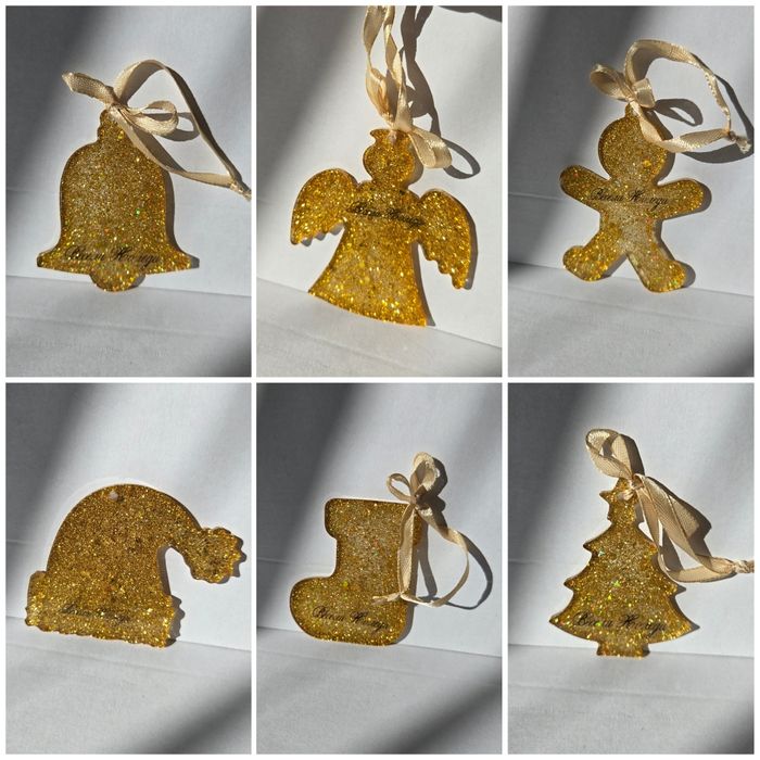 Персонализирани коледни играчки / украса снежинки висулки подарък