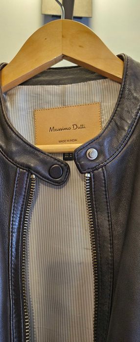 Geaca piele Massimo Dutti