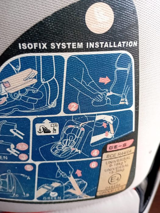 Scaun auto ISOFIX 2Drive  SAG-24S, 9 - 36 Kg de la 9luni la 12 ani