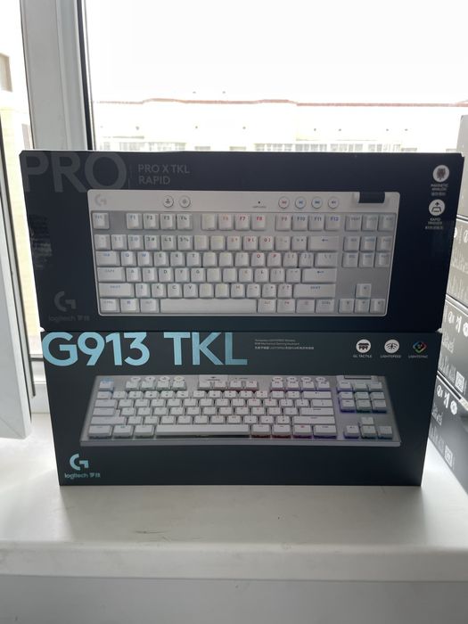 Продам игровые девайсы logitech новые