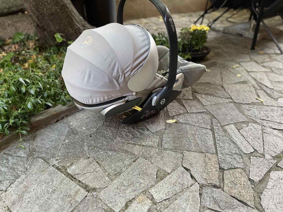 тол за кола Cybex Cloud Q Fashion Edition Koi mid grey