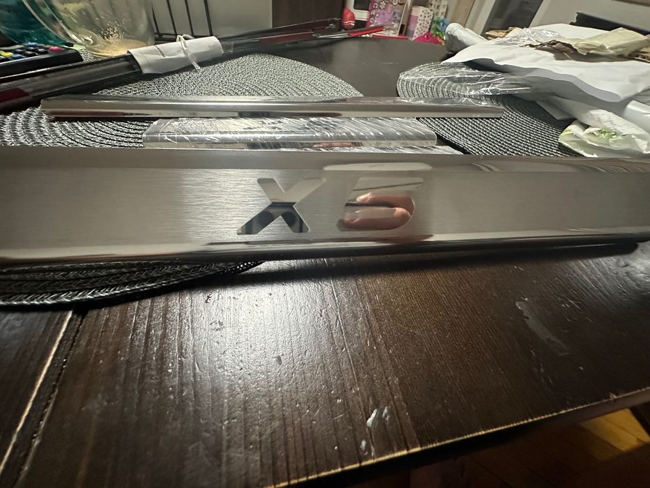 Декорация прагове БМВ BMV Х-5 X 5хром