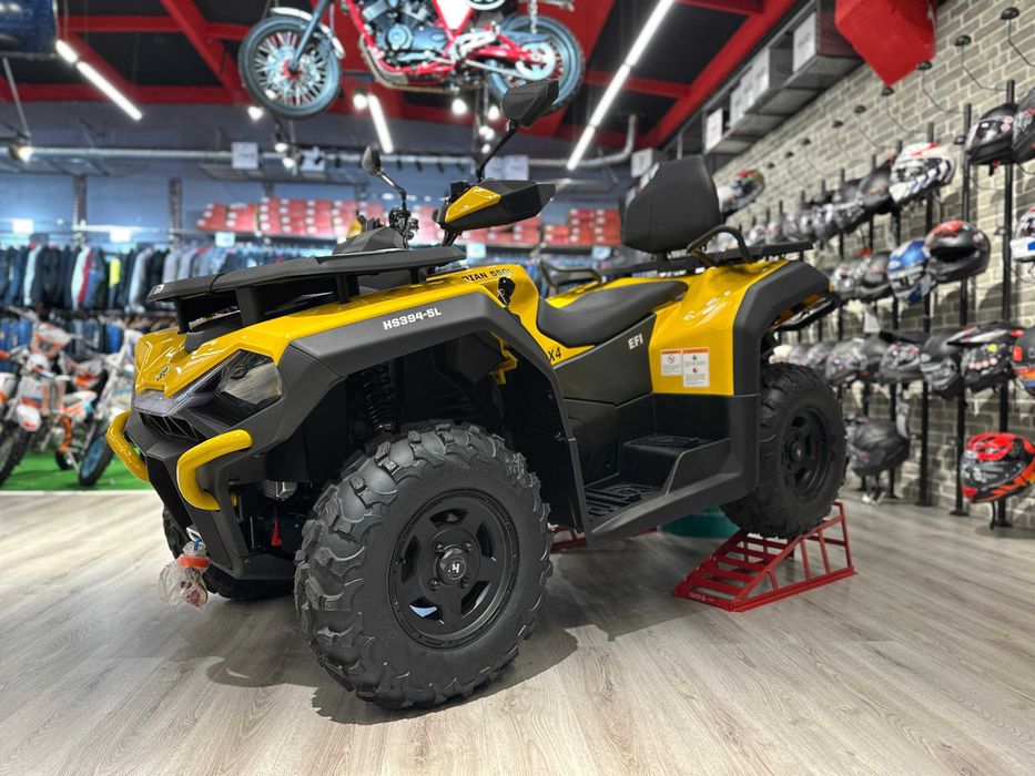 ATV HISUN Guardian 550L EFI 4x4,inmatriculabil, nou, rate, garantie!