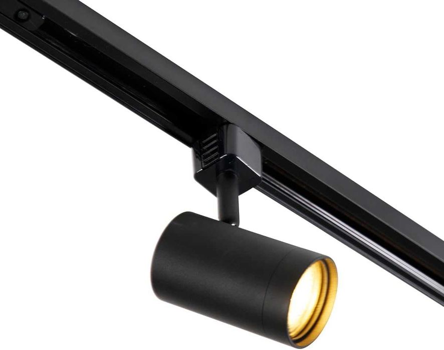 Qazqa  Jeana - Модерна алуминиева 1-фазна шинна осветителна система