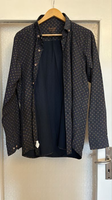 Мъжка риза слим нова XXL