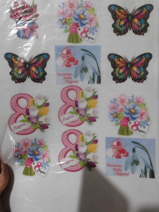 Принт на ядливи вафлени плаки