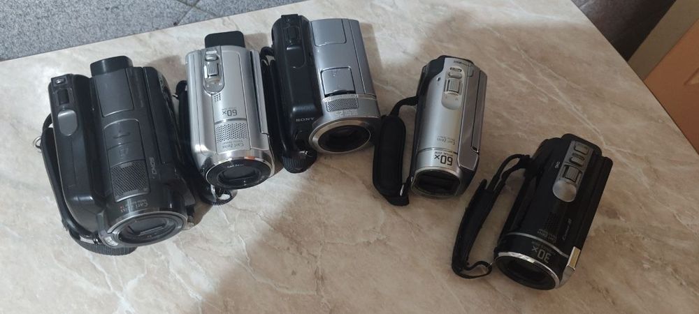 Оригинальные видеокамеры sony  Panasonic