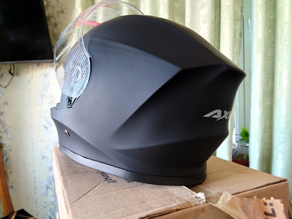 Шлем AXK HELMET черный матовый новый