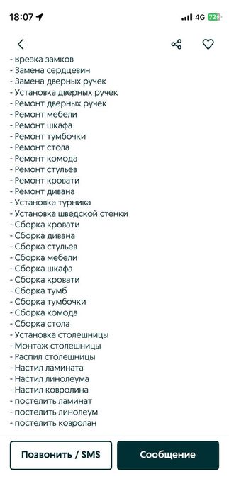 Муж на час мастер на все руки