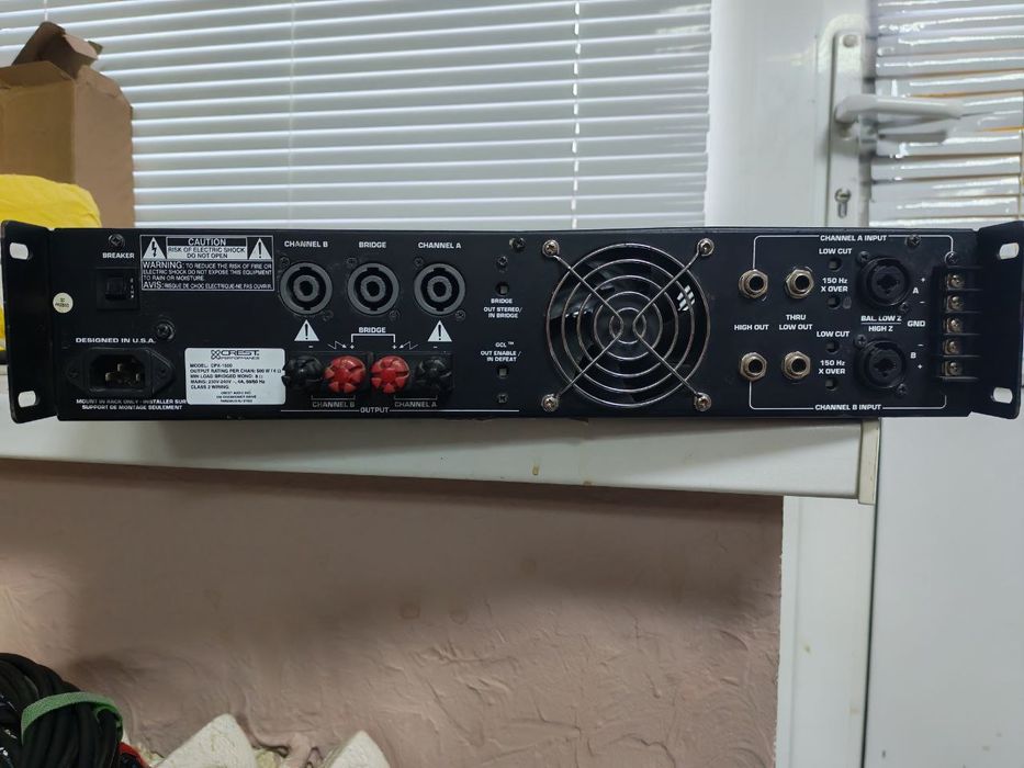 Усилитель Crest audio cpx 1500