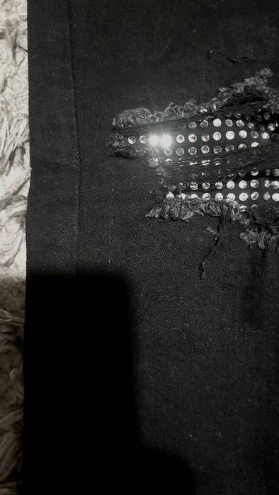 Amiri Jeans with diamonds