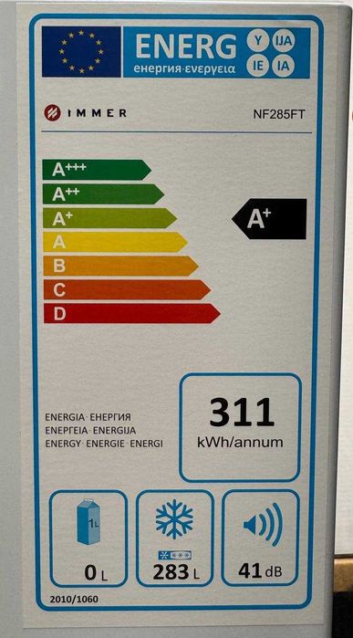 Морозильная камера Immer NF285FT No Frost Inverter 283 л