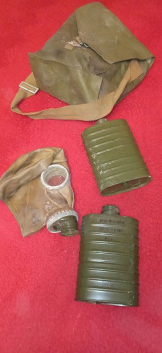 Mască de gaze, din epoca comunistă