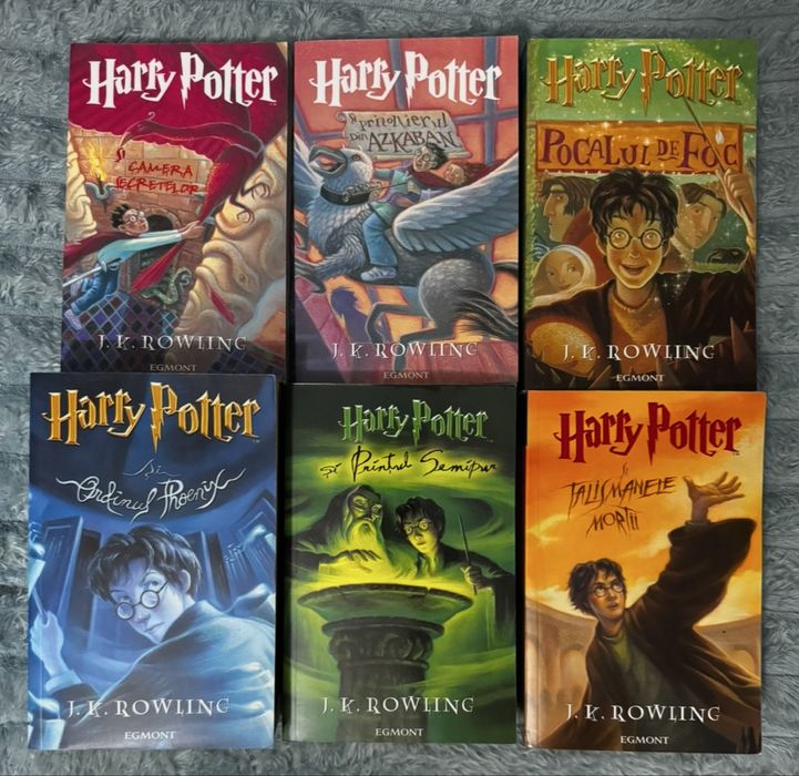 Carti Harry Potter editura Egmont carte colectie Harry Potter