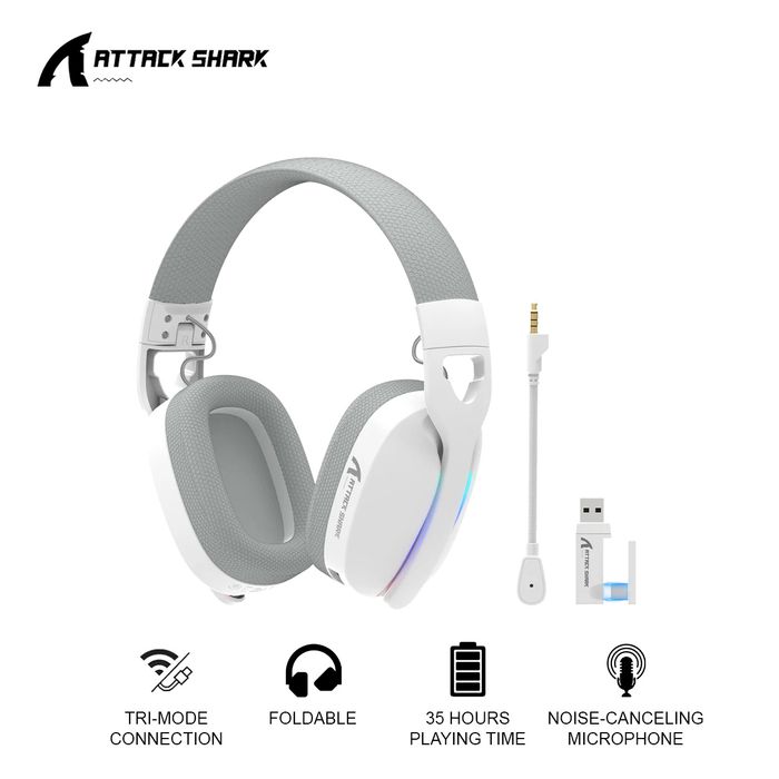 [НАУШНИК] Attack shark L90 Simsiz, Bluetooth, Simli  ulanish