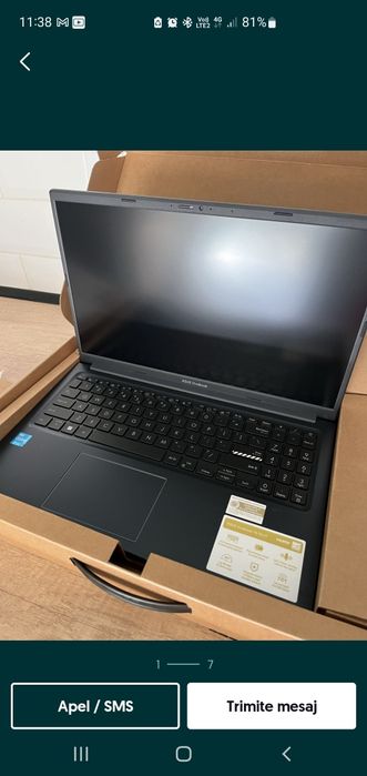 Laptop ASUS VivoBook X1504VA – ca nou, în cutie