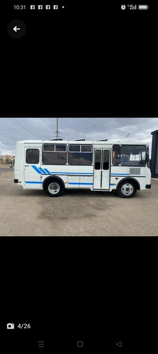 ПАЗ меняю на сиенну