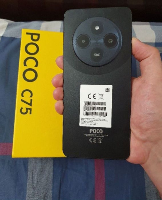 Xiaomi Poco C75 16/256GB Black Igravoy Karobka Holati ideal Yaxshi