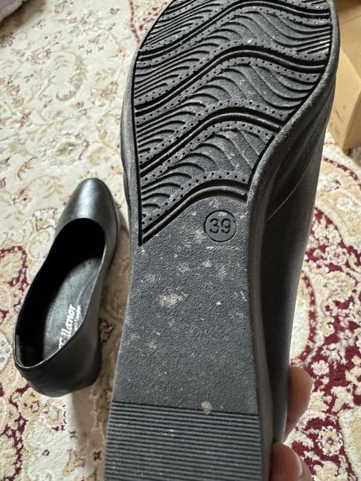 Туфли кожаные