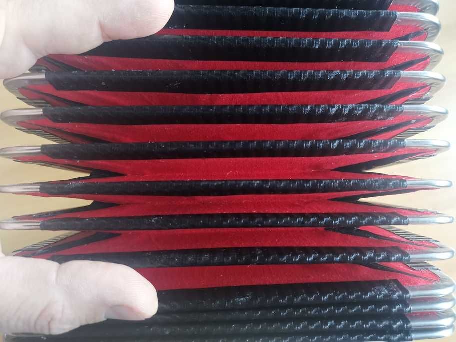 Burduf Rosu/Orange Coltari Ridicati Hohner Verdi I/II Tango I/II/IIB