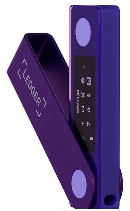Ledger Nano X | фиолетовый | крипто кошелек