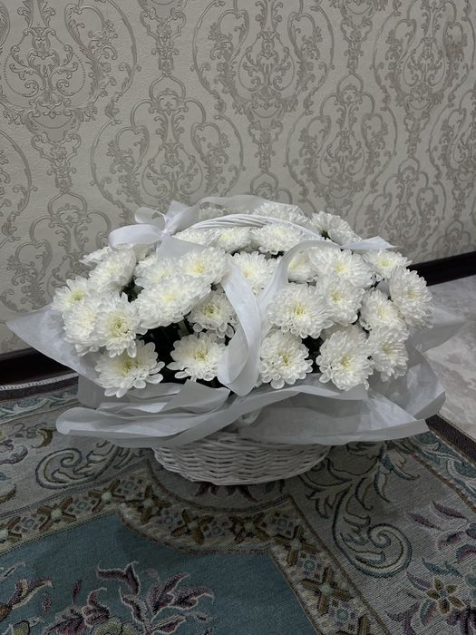 2 Букета хризантемы