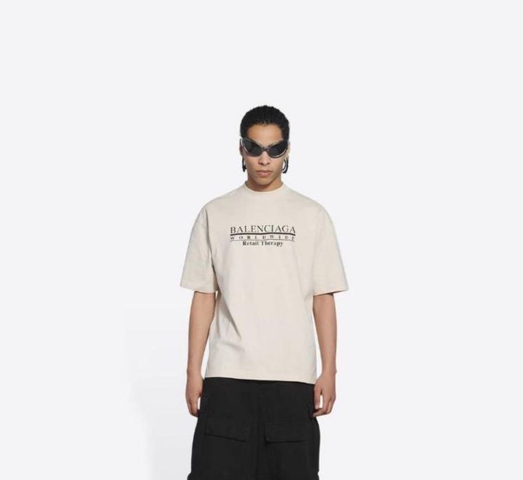 Футболка Balenciaga оверсайз, размер М