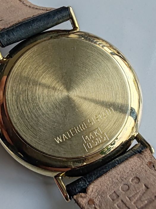 Ceas Geneve Quartz Aur 14k - 32 mm