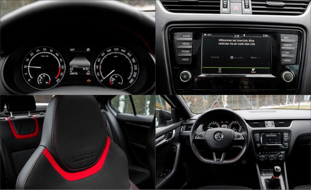 Skoda octavia VRS / Anul 2017 - 2.0 diesel 184 CP /trapa panoramica