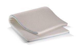 Topper cu fermoar, 90x160, 5 cm grosime