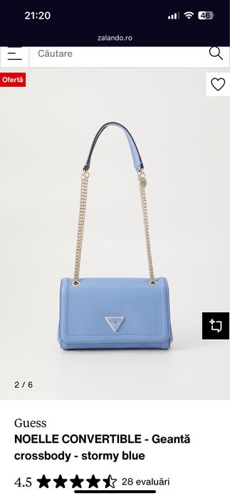 Geanta Guess babyblue