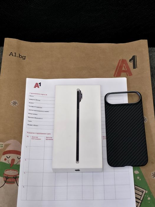 КАТО НОВ 256GB iPhone 17 Air Гаранция А1 2027 Space Black | Черен