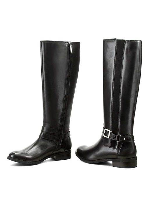 Високи есенни/зимни дамски ботуши Clarks