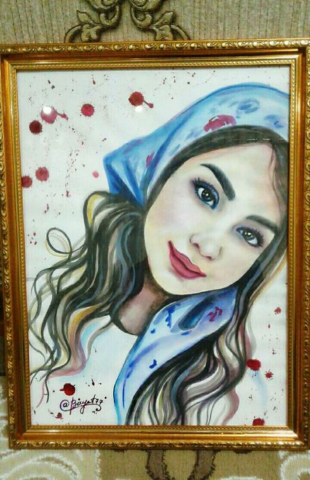 Портерт чизамиз ранг и калам