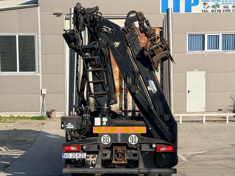 Scania R730 cu macara forestiera
