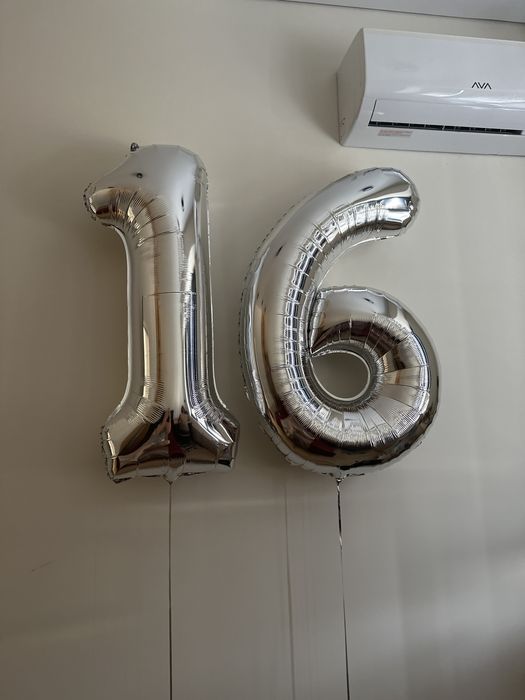 Цифра надувная шарик