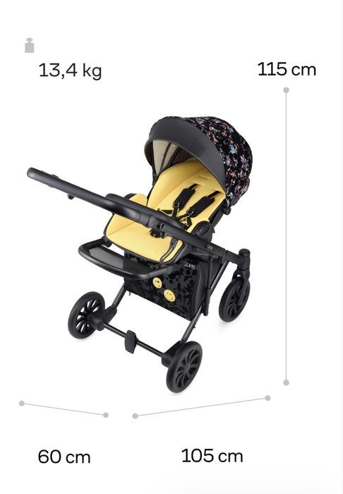 Бебешка количка  ANEX  2В1 E/TYPE art special edition