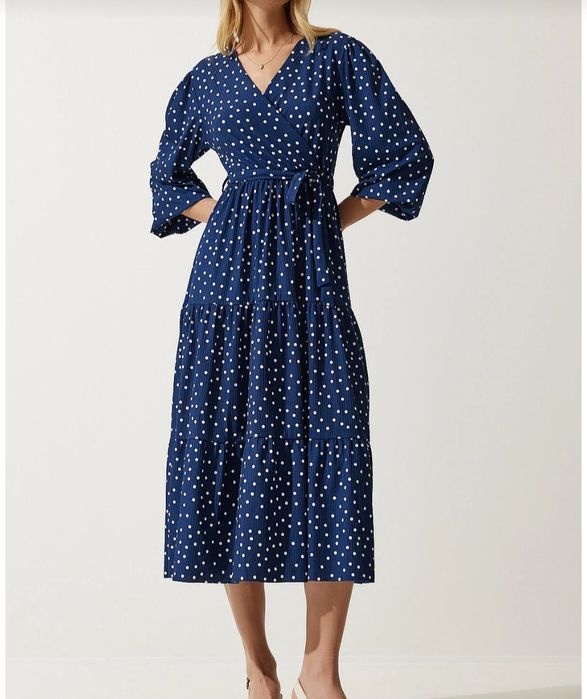 Rochie midi cu buline