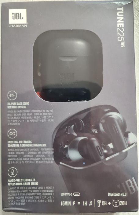 Безжични слушалки JBL Tune 225.