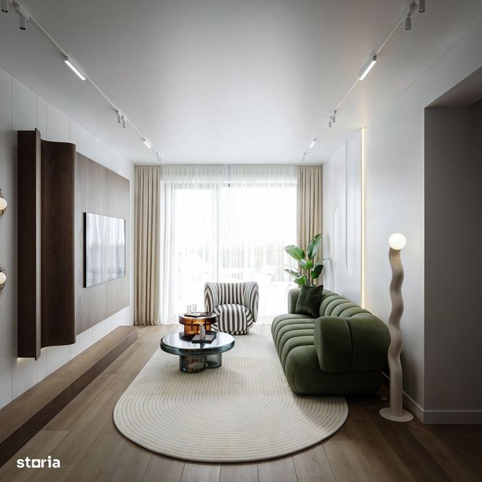 Studio dublu in ansamblu rezidential nou