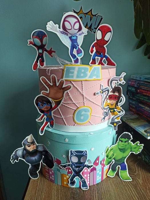 Картонена торта за момиче