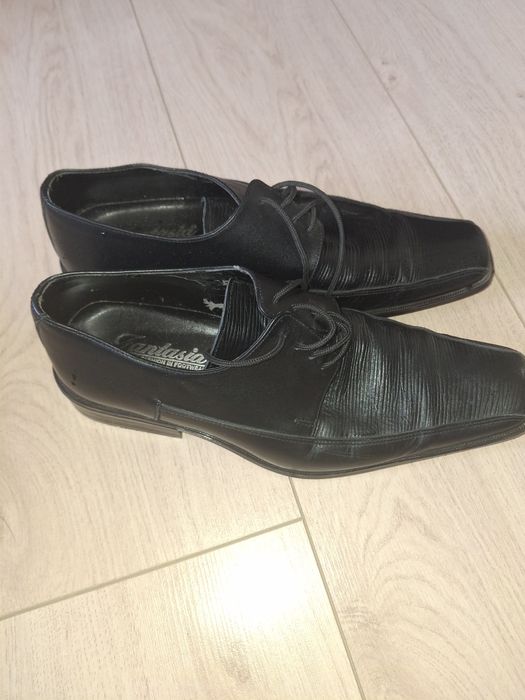 Мъжки официални обувки естествена кожа fantasia 41 номер