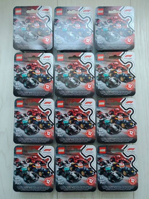LEGO 71049 - full set 12 - F1 Collectible Race Cars